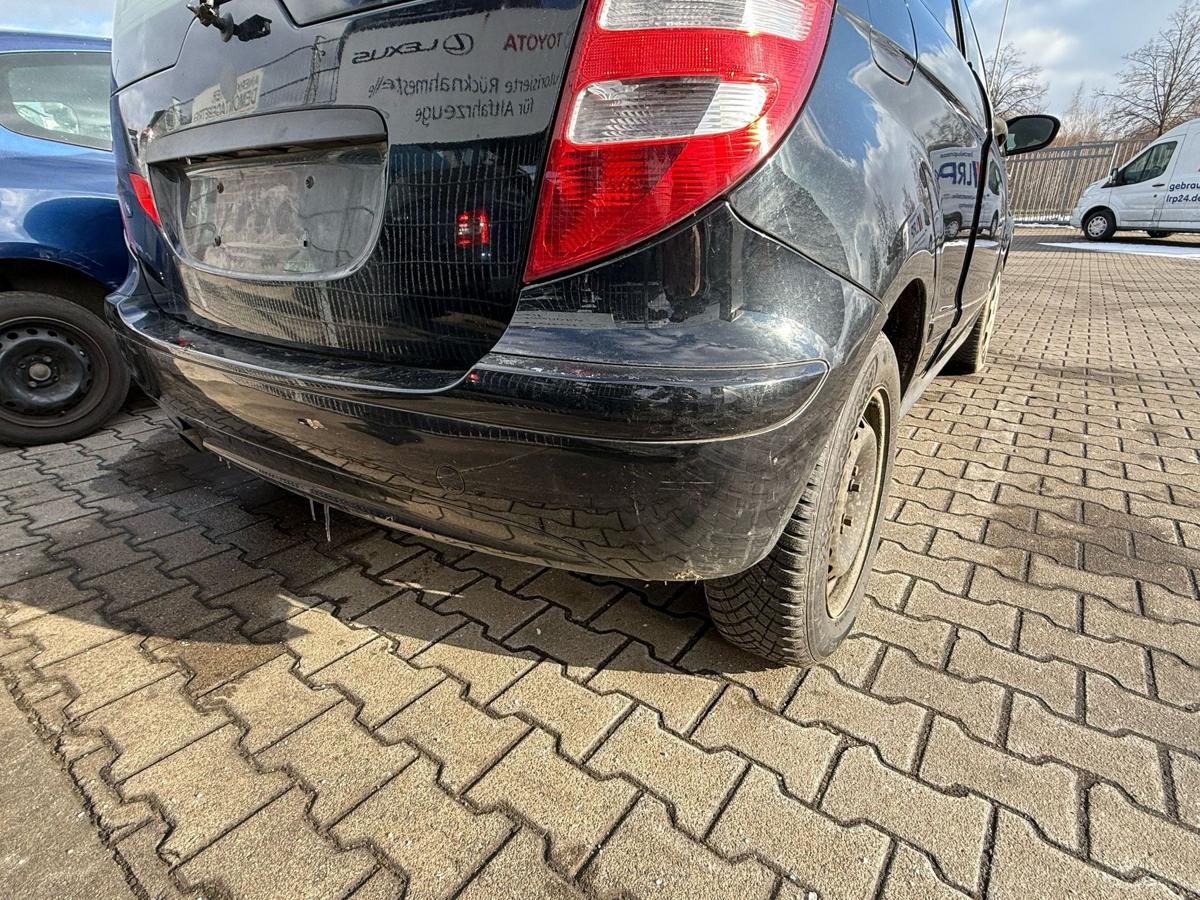 Mercedes Benz A Klasse W169 original Stoßstange Stoßfänger hinten 191 Kosmosschwarz Metallic BJ08